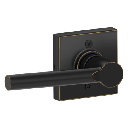A large image of the Schlage J170-BRW-COL Aged Bronze