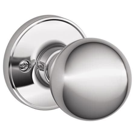 A large image of the Schlage J170-COR Polished Chrome