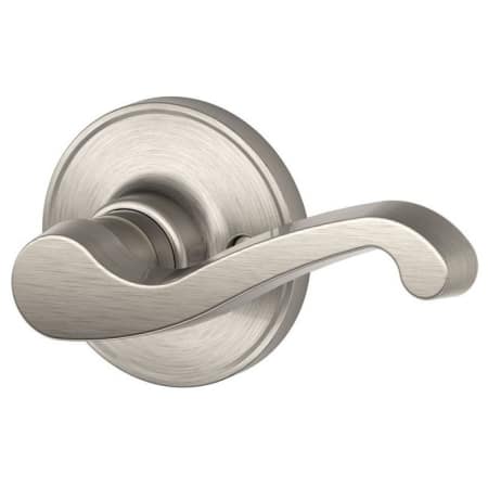 A large image of the Schlage J170-LAS-RH Satin Nickel