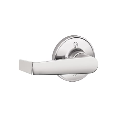 A large image of the Schlage J170-MAR Bright Chrome