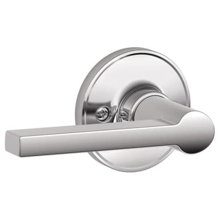 A large image of the Schlage J170-SOL Polished Chrome