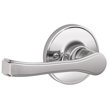 A large image of the Schlage J170-TOR Polished Chrome