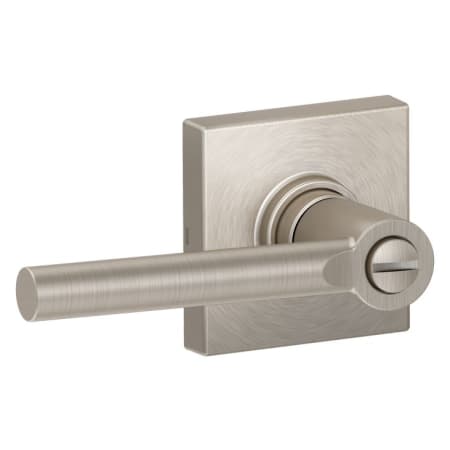 A large image of the Schlage J40-BRW-COL Satin Nickel