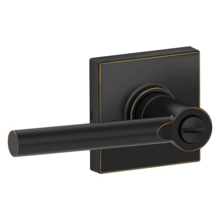 A large image of the Schlage J40-BRW-COL Aged Bronze