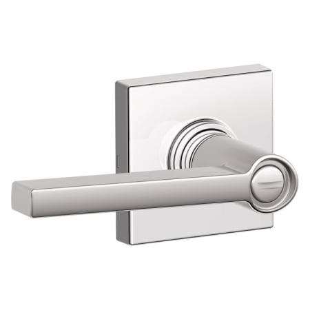 A large image of the Schlage J40-SOL-COL Polished Chrome