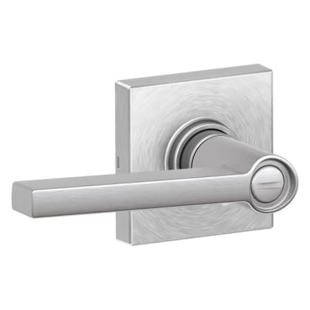 A large image of the Schlage J40-SOL-COL Satin Chrome