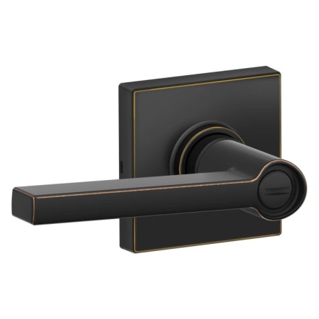 A large image of the Schlage J40-SOL-COL Aged Bronze