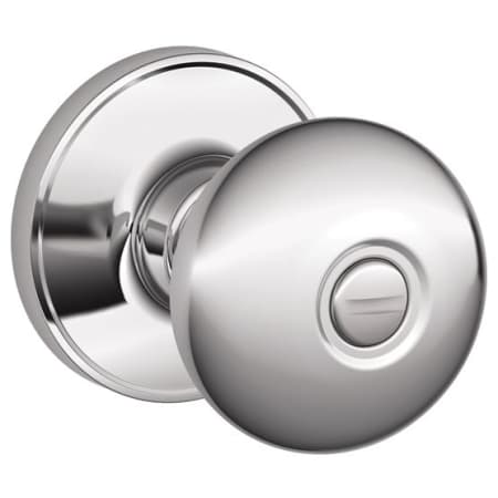 A large image of the Schlage J40-STR Polished Chrome