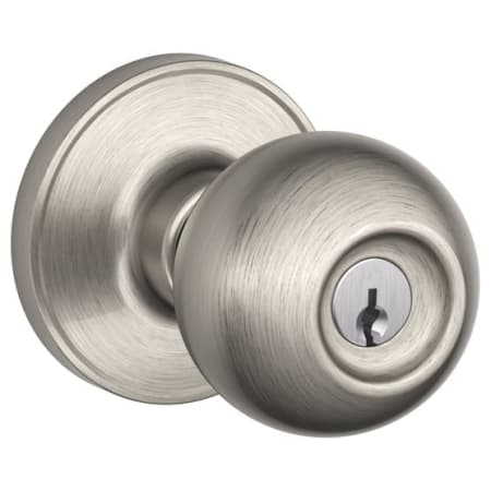 A large image of the Schlage J54-COR Satin Nickel