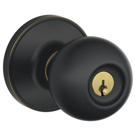 A large image of the Schlage J54-COR Aged Bronze