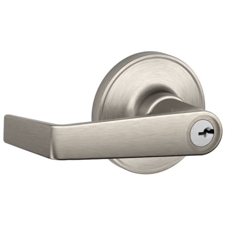 A large image of the Schlage J54-MAR Satin Nickel