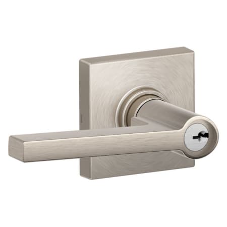 A large image of the Schlage J54-SOL-COL Satin Nickel