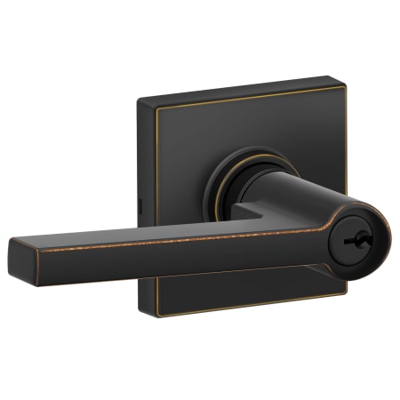 A large image of the Schlage J54-SOL-COL Aged Bronze