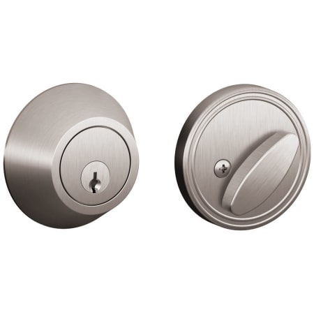 A large image of the Schlage JD60 Satin Stainless Steel