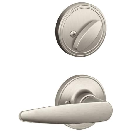 A large image of the Schlage JH59-DOV Satin Nickel