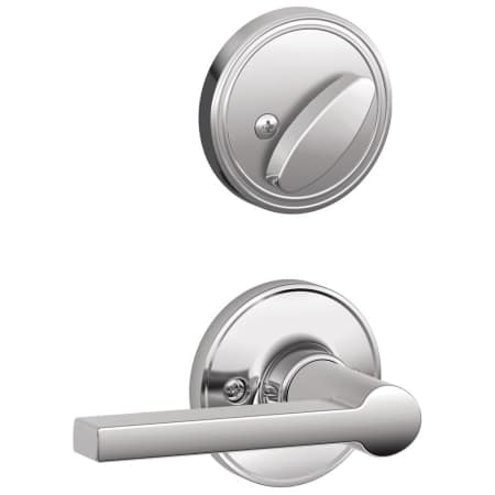 A large image of the Schlage JH59-SOL Polished Chrome