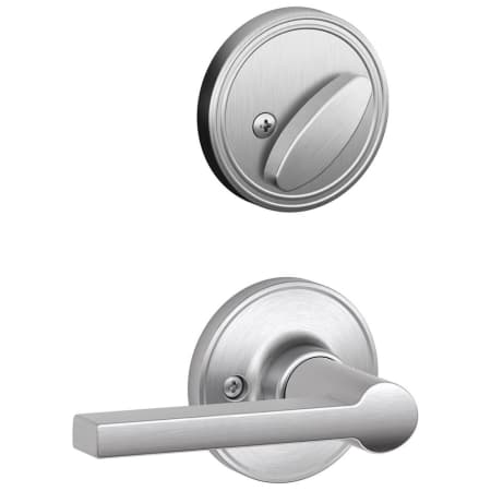 A large image of the Schlage JH59-SOL Satin Chrome