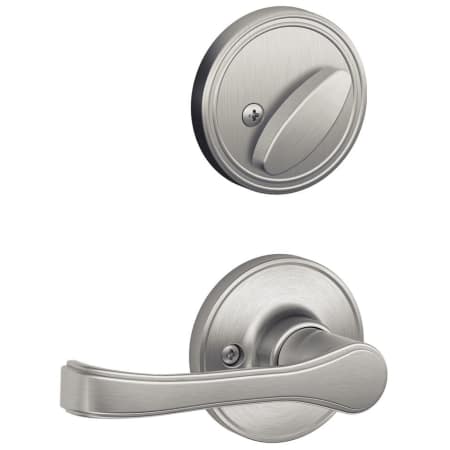 A large image of the Schlage JH59-TOR Satin Stainless Steel