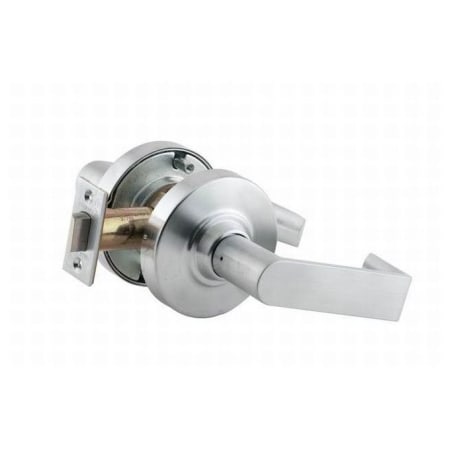 A large image of the Schlage ND12D-RHO Satin Chrome