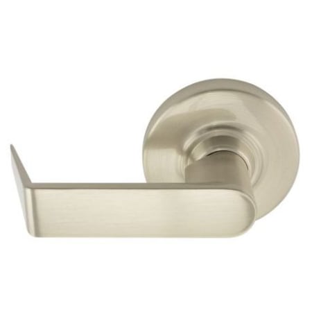 A large image of the Schlage ND170-RHO-LQ Satin Nickel