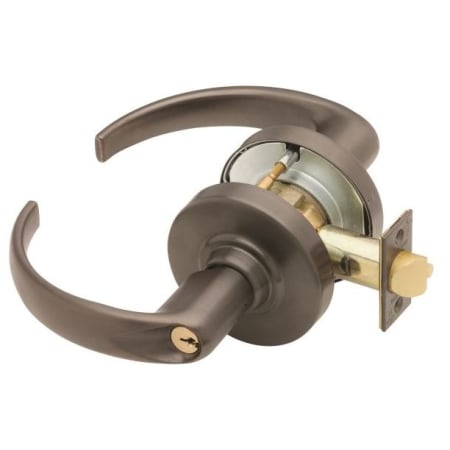 A large image of the Schlage ND50PD-SPA Oil Rubbed Bronze