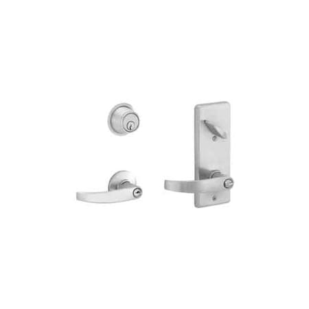 A large image of the Schlage S251JD-NEP Satin Chrome