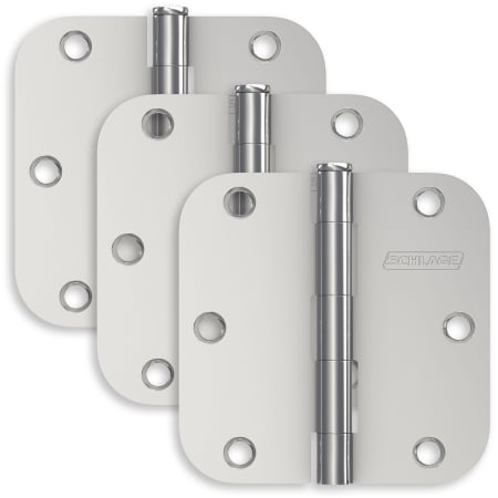A large image of the Schlage 1011 Polished Chrome