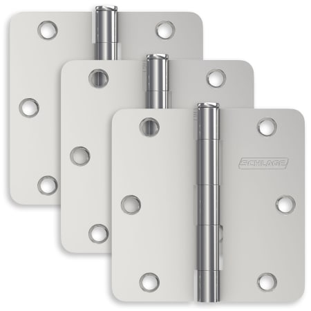 A large image of the Schlage 1012 Polished Chrome