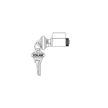 A large image of the Schlage 29-018 Satin Chrome