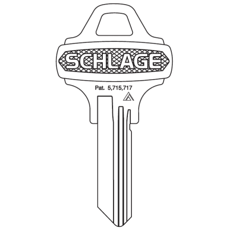 A large image of the Schlage 35009c123 N/A