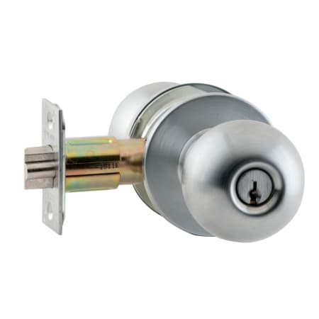 A large image of the Schlage A53PD-ORB Satin Chrome