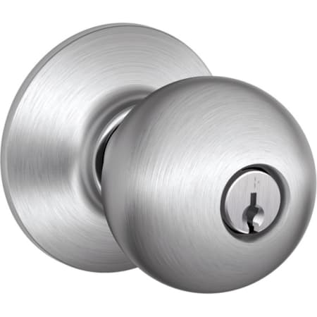 A large image of the Schlage A53RD-ORB Satin Chrome