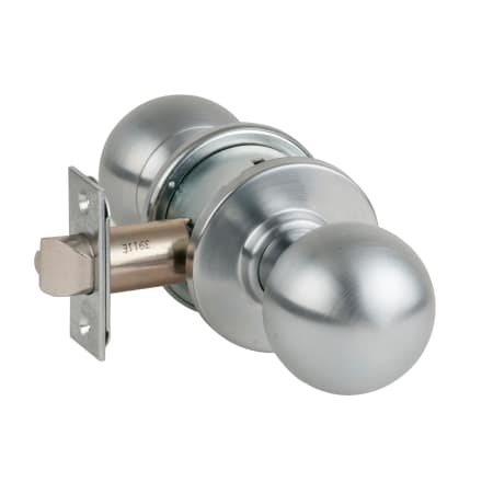 A large image of the Schlage A80PD-ORB Satin Chrome