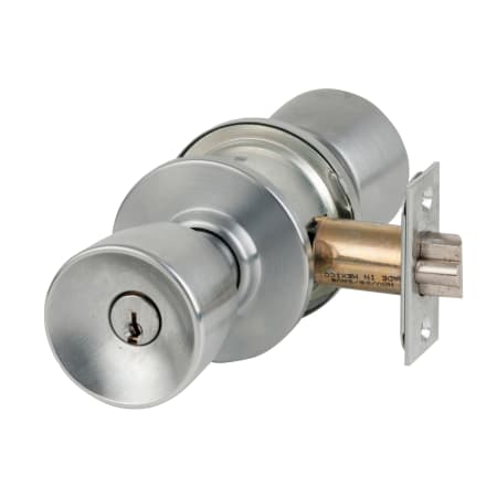 A large image of the Schlage A80PD-TUL Satin Chrome