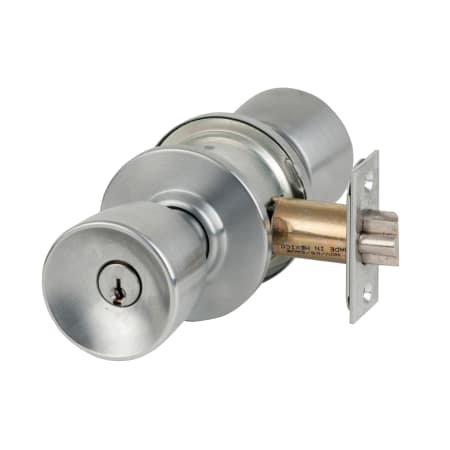 A large image of the Schlage A85PD-TUL Satin Chrome
