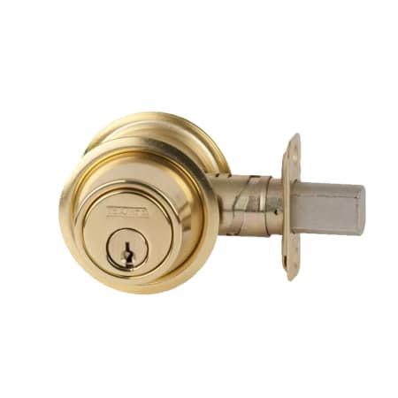 A large image of the Schlage B562 Polished Brass