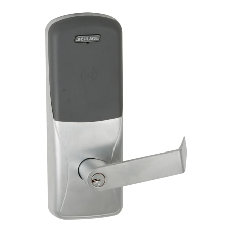 A large image of the Schlage CO-200-CY-70-PR-RHO Satin Chrome