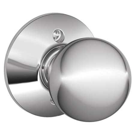 A large image of the Schlage F170-ORB Polished Chrome