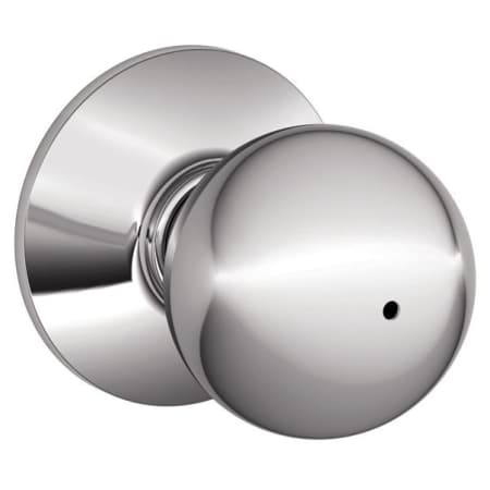 A large image of the Schlage F40-ORB Polished Chrome