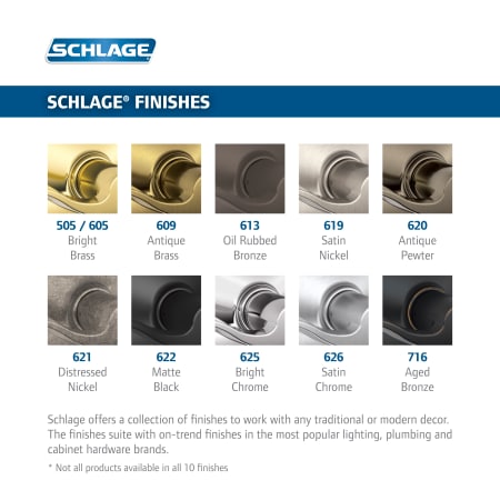 A large image of the Schlage F94-FLA-ADD-LH Schlage F94-FLA-ADD-LH