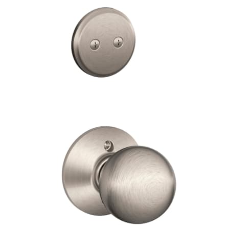 A large image of the Schlage F94-ORB Satin Nickel