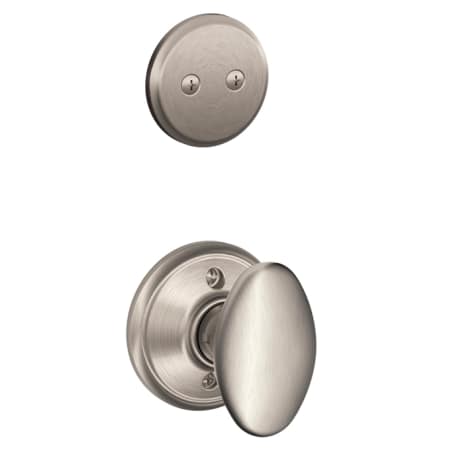 A large image of the Schlage F94-SIE Satin Nickel