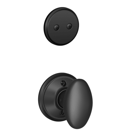 A large image of the Schlage F94-SIE Matte Black