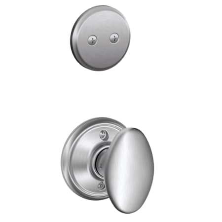 A large image of the Schlage F94-SIE Satin Chrome