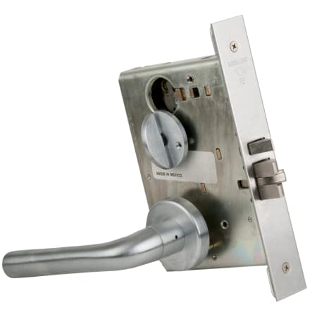 A large image of the Schlage L9050 Satin Chrome