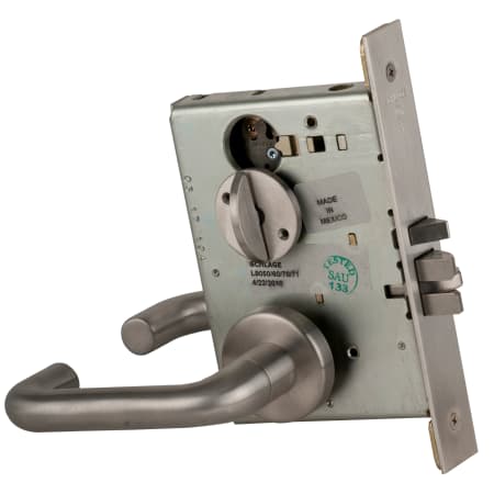 A large image of the Schlage L9056 Satin Stainless Steel