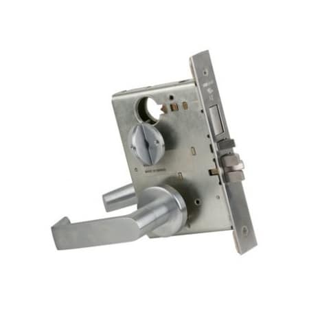 A large image of the Schlage L9485 Satin Chrome