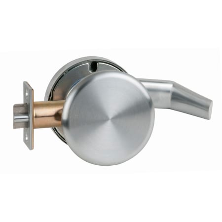 A large image of the Schlage ND25D-RHO Satin Chrome