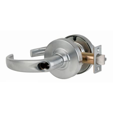 A large image of the Schlage ND53BD-SPA Satin Chrome