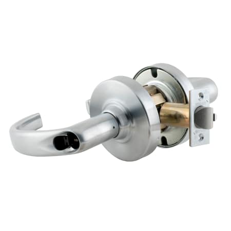 A large image of the Schlage ND53RD-SPA Satin Chrome